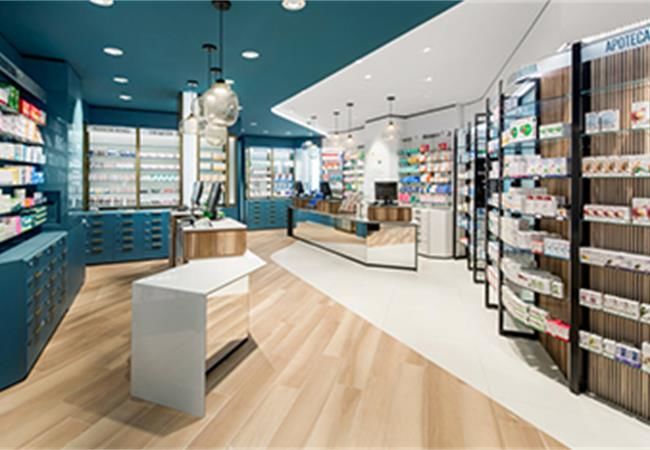 合肥化妝品店裝修展柜怎么選？這樣設(shè)計太貼心了